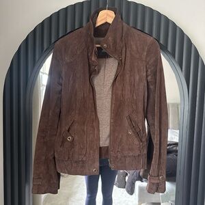 Bershka Brown Leather Jacket
